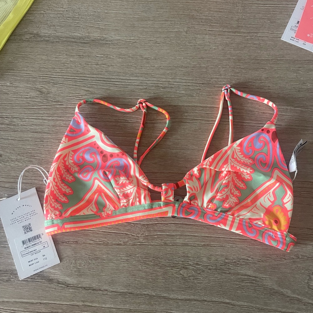 Maaji Kaleidoscope Jacintia Fixed Triangle Bikini Top